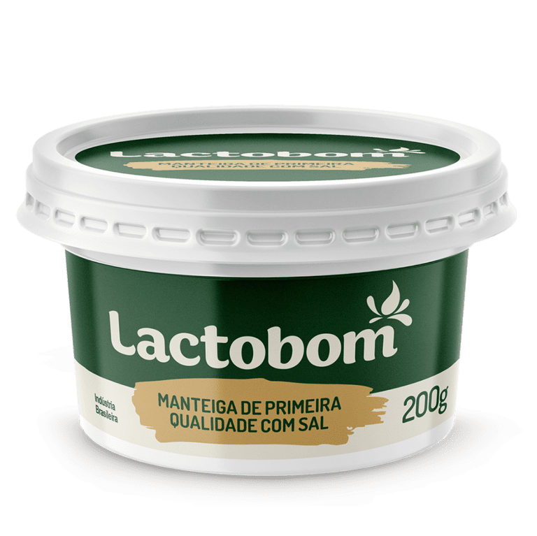 Manteiga com Sal Lactobom 200g