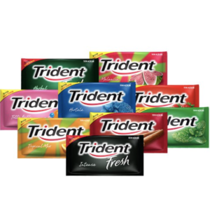 Chiclete Trident 5un. Diversos