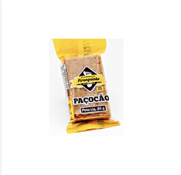 Paçocão Piranguinho 80g
