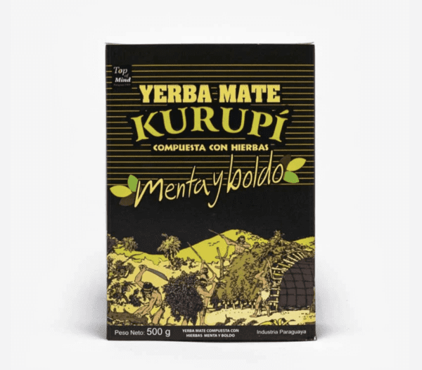 Erva Mate Tereré Kurupi Menta e Boldo 500g