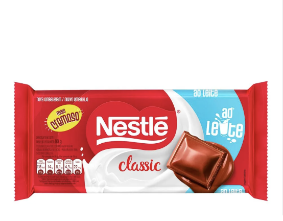 Chocolate Classic ao Leite Nestlé 80g