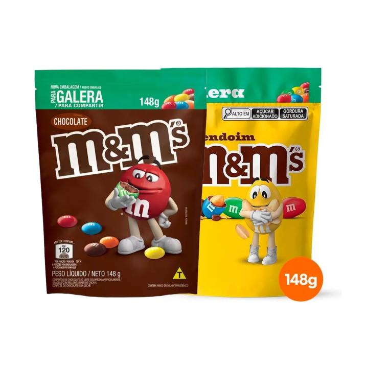 Chocolate M&M's 148g
