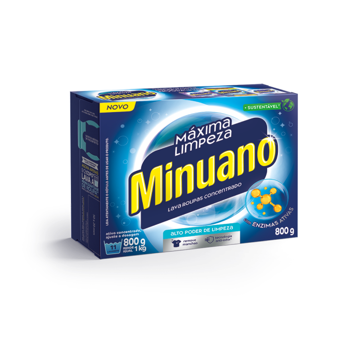 Sabão em Pó Minuano 800g