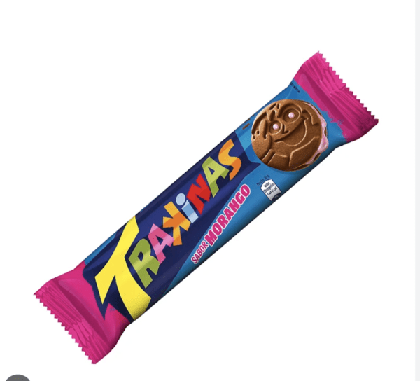Biscoito Trakinas Morango 126g - Imagem 2