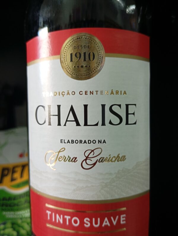 Vinho Chalise Tinto suave